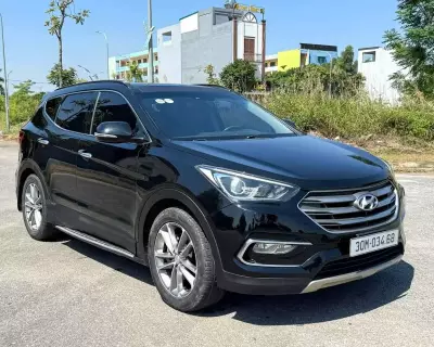 Santafe 2017 bản full kịch 2 cầu - 7 chỗ số tự động