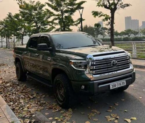 Toyota Tundra 2020 bản cao nhất 1794 editon xanh bộ đội