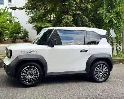 Vinfast Vf3 2025 màu trắng Thuê Pin