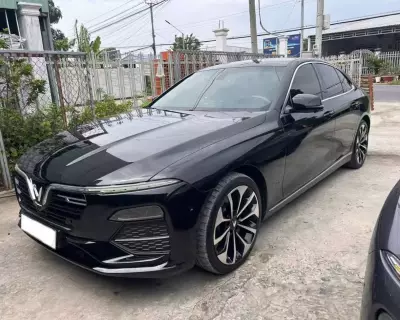 Vinfast lux a pre 2019 nội thất n&acirc;u da b&ograve;