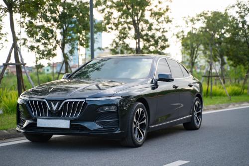 Bán xe Lux A Plus 2021, màu xanh/nâu lướt 2v8km, giá tốt